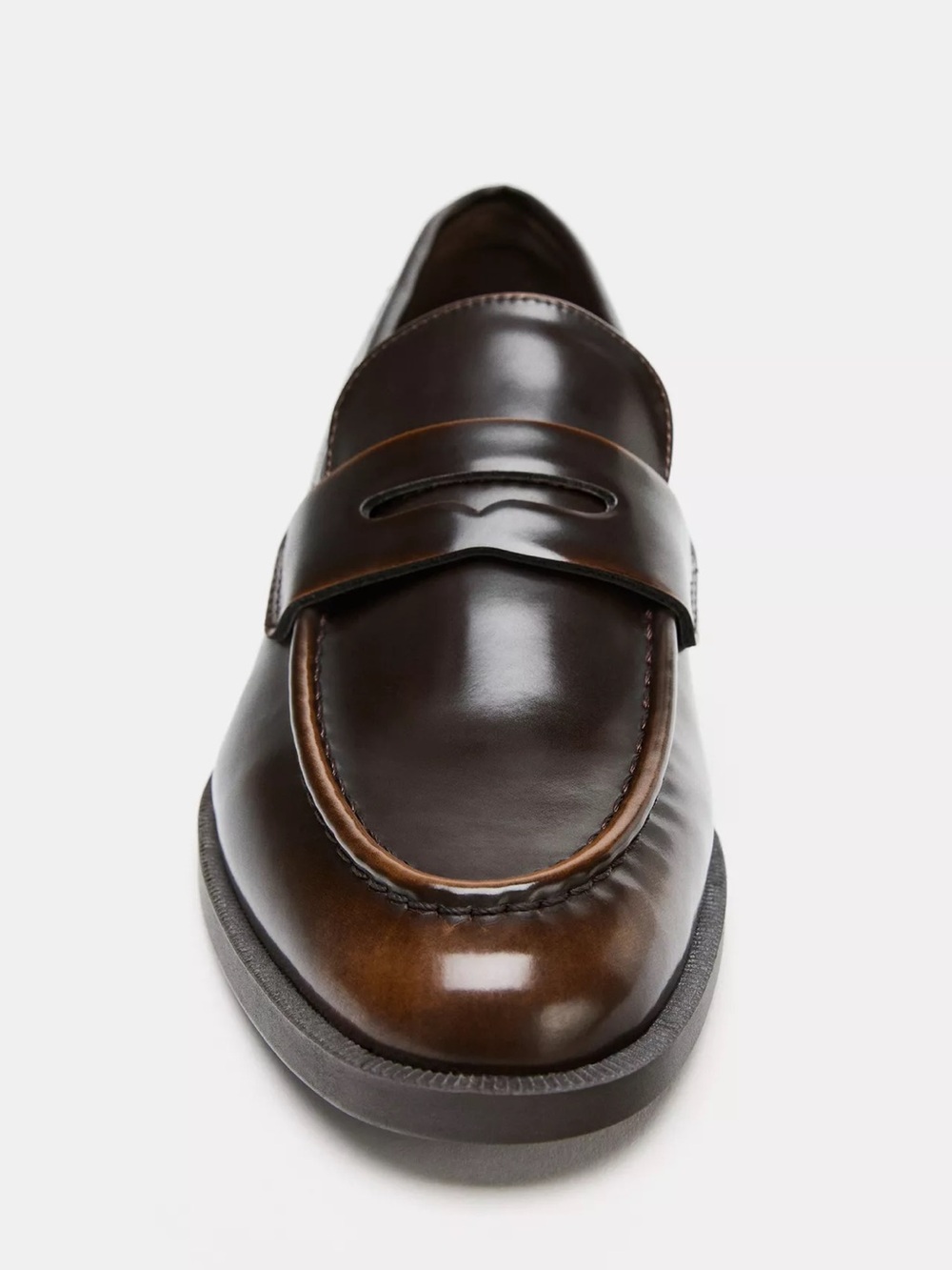 Zara Classic Women’s Penny Loafers in Brown